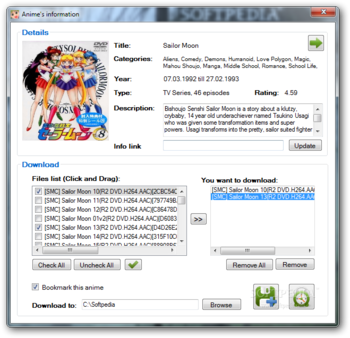 DomDomSoft Anime Downloader screenshot 2