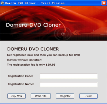 Domeru DVD Cloner screenshot 2