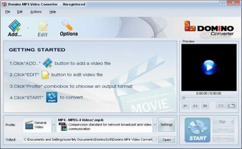 Domino MP4 Video Converter screenshot 2
