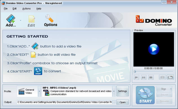 Domino Video Converter Pro screenshot