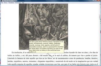 Don Quixote Audio-Text Synchronized screenshot