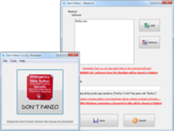 Don't Panic Portable screenshot
