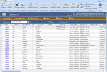 Donation Management Software screenshot