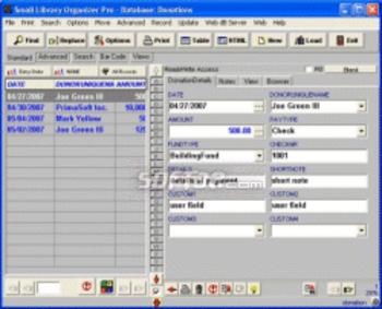 Donation Organizer Pro screenshot 2