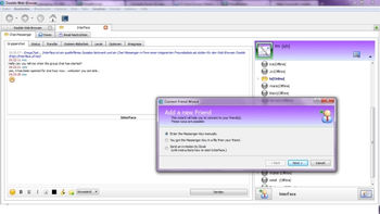 Dooble Web Browser Portable screenshot