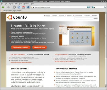 Dooble Web Browser screenshot