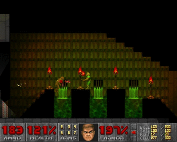 Doom 2D - Knee Deep in the Dead screenshot