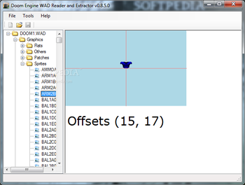 Doom WAD Reader / Extractor screenshot