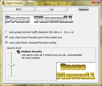 Doors Firewall screenshot 2