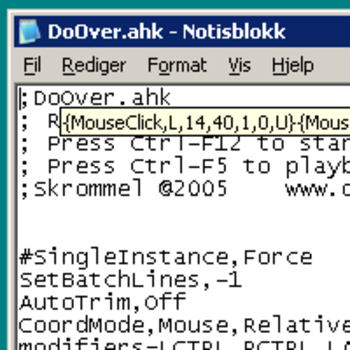DoOver screenshot
