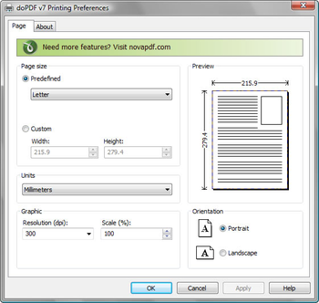 doPDF screenshot