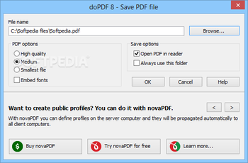 doPDF screenshot 2