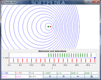 Doppler Effect Model screenshot