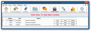 doPublicity Digital Signage Manager screenshot 5