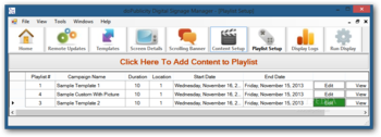 doPublicity Digital Signage Manager screenshot 6