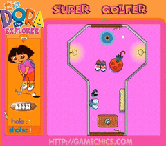 Dora super golfer 2 screenshot