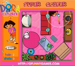 Dora super golfer 2 screenshot 2