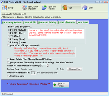 DOS Printer screenshot 3