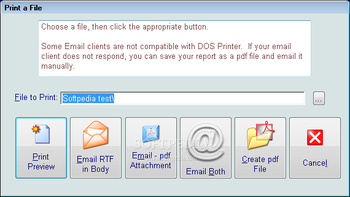 DOS Printer screenshot 4