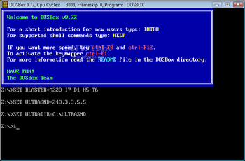 DOSBox Portable screenshot