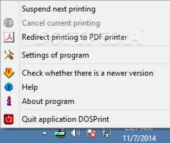 DOSPrinter screenshot