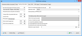 DOSPrinter screenshot 5
