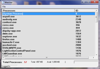 Doss Watcher screenshot