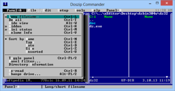 Doszip Commander screenshot 2