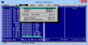 Doszip Commander screenshot 4