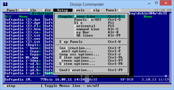 Doszip Commander screenshot 5