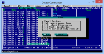Doszip Commander screenshot 7