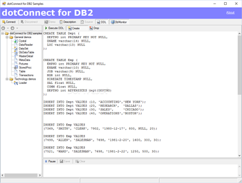 dotConnect for DB2 screenshot 2