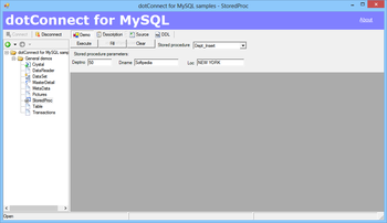 dotConnect for MySQL screenshot 3