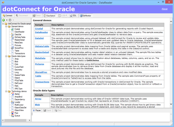 dotConnect for Oracle Professional Edition screenshot