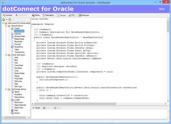 dotConnect for Oracle Professional Edition screenshot 3
