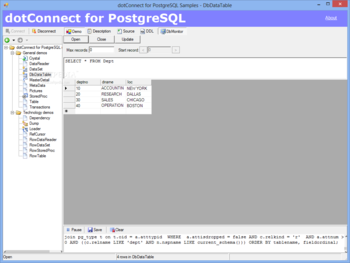 dotConnect for PostgreSQL screenshot 4