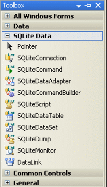 dotConnect for SQLite Standard Edition screenshot