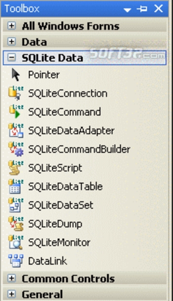dotConnect for SQLite Standard Edition screenshot 2