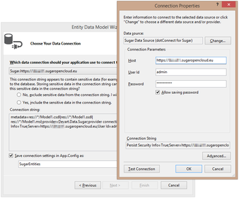 dotConnect for SugarCRM screenshot 2