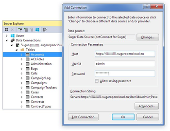 dotConnect for SugarCRM screenshot 3