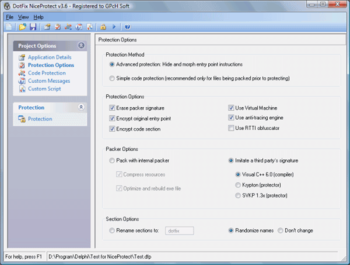 DotFix NiceProtect screenshot