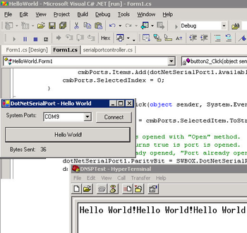 DotNetSerialPort screenshot