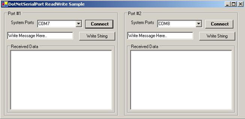 DotNetSerialPort screenshot 2