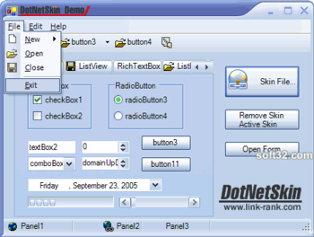 DotNetSkin screenshot 3