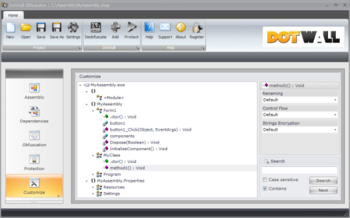 Dotwall Obfuscator screenshot