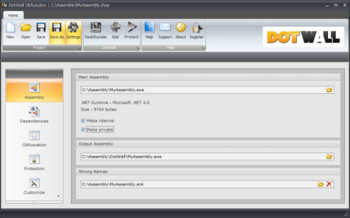 Dotwall Obfuscator screenshot 3