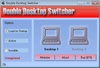 Double Desktop Switcher screenshot