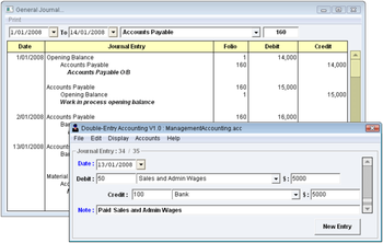 Double Entry Accounting screenshot 2