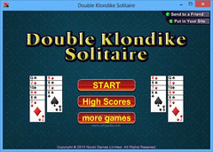 Double Klondike Solitaire screenshot