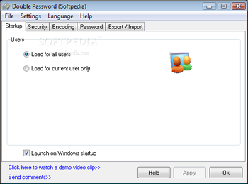 Double Password screenshot